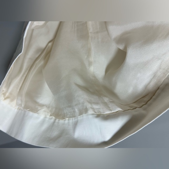 Louis Vuitton White Cotton Silk Lined Skirt FR 38 (US 6) - Picture 14 of 14